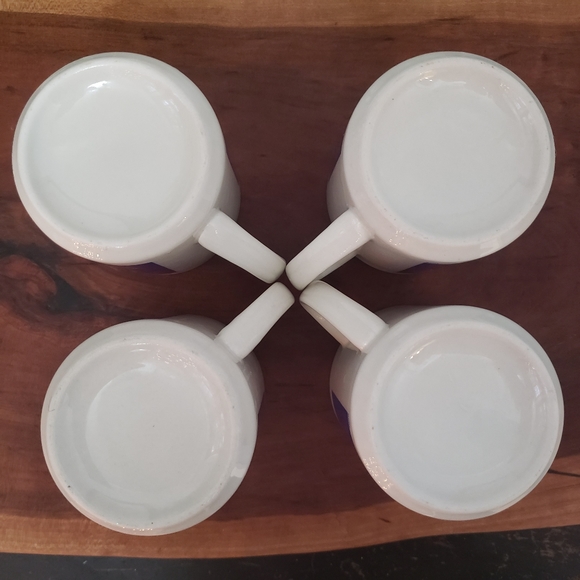 Vintage set of Morton Salt coffee mugs Set of 4 - Picture 8 of 11